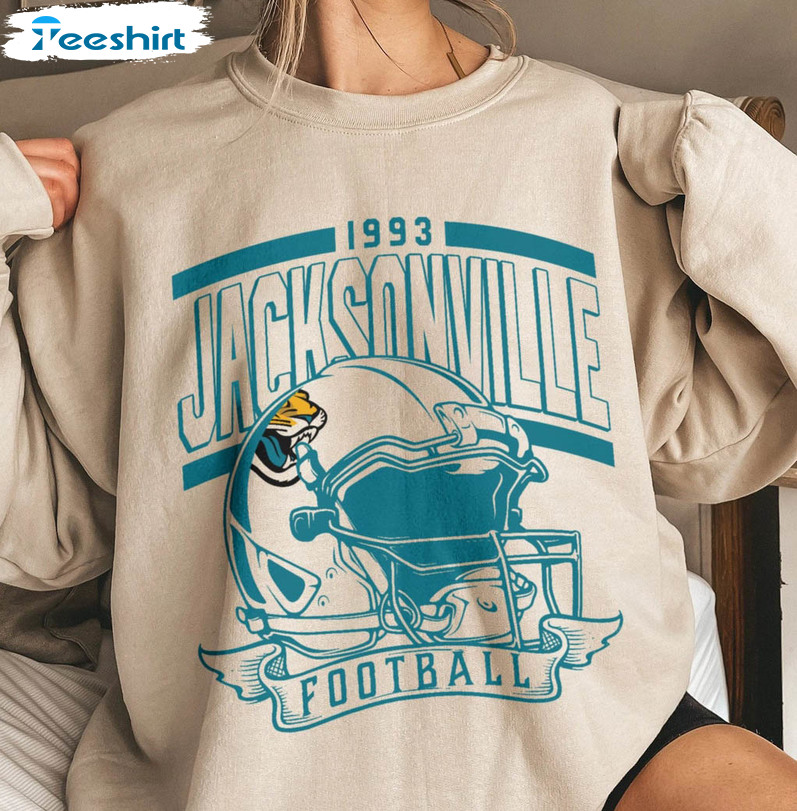 Vintage Jacksonville Football Shirt, Jacksonville Football Unisex Hoodie Tee Tops