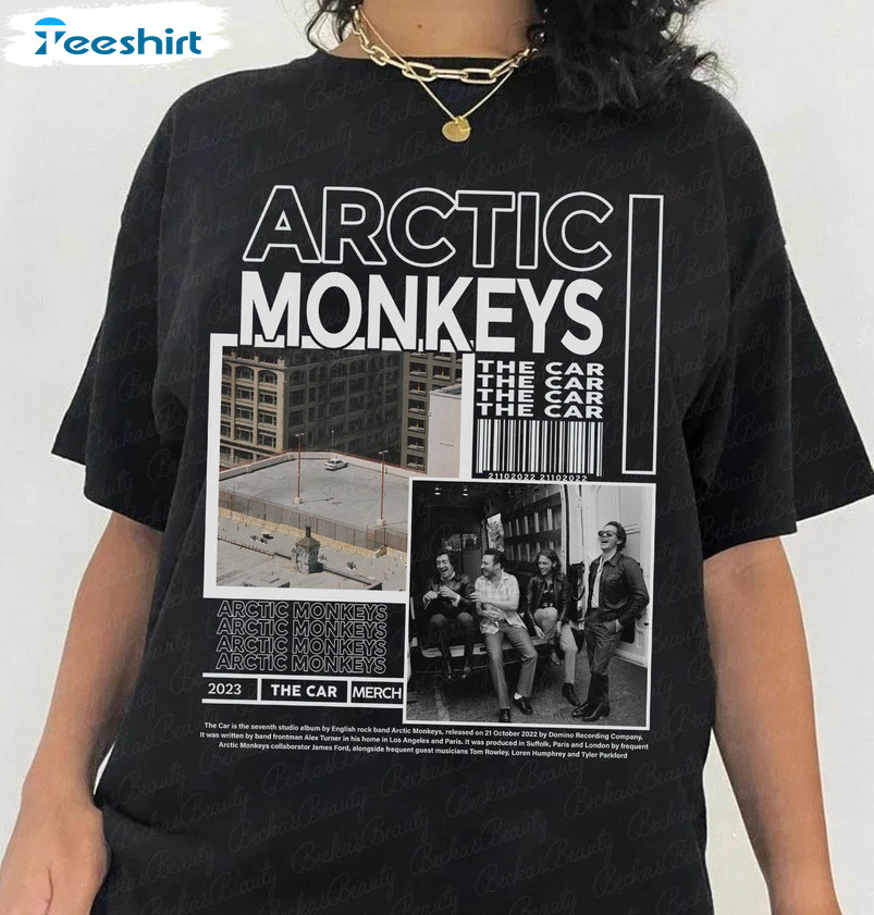 Arctic Monkeys Tour Shirt, North American Tour 2023 Long Sleeve Unisex Hoodie