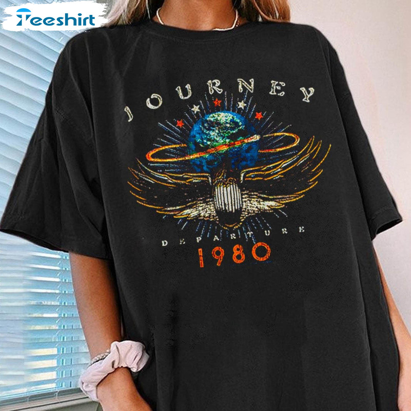 Departures Album Tour 1980 Shirt, Journey Tour Tee Tops Unisex Hoodie