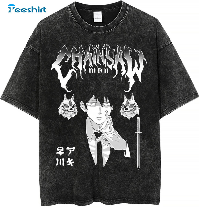 Chainsaw Man Shirt, Trending Anime Unisex Hoodie Sweater