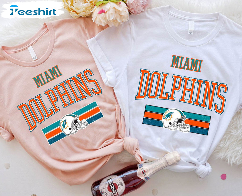 Miami Dolphins Funny Shirt, Dolphins Football Nfl Short Sleeve