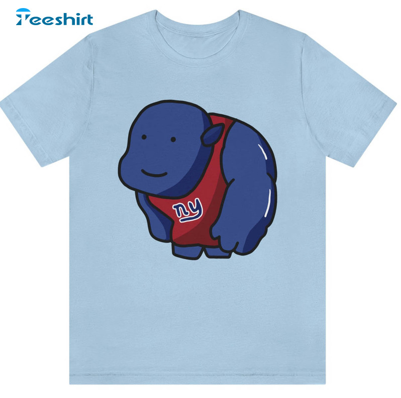 New York Giants Cute Shirt, Trending Short Sleeve Unisex Hoodie