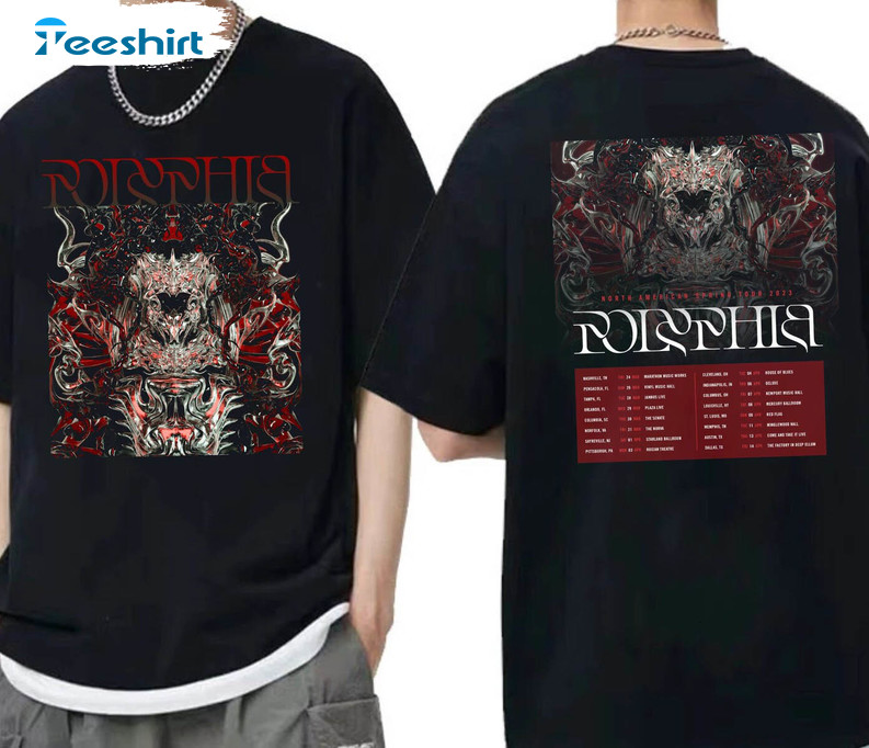 Polyphia North American Spring Tour 2023 Shirt, Polyphia Concert Tee Tops Unisex T-shirt