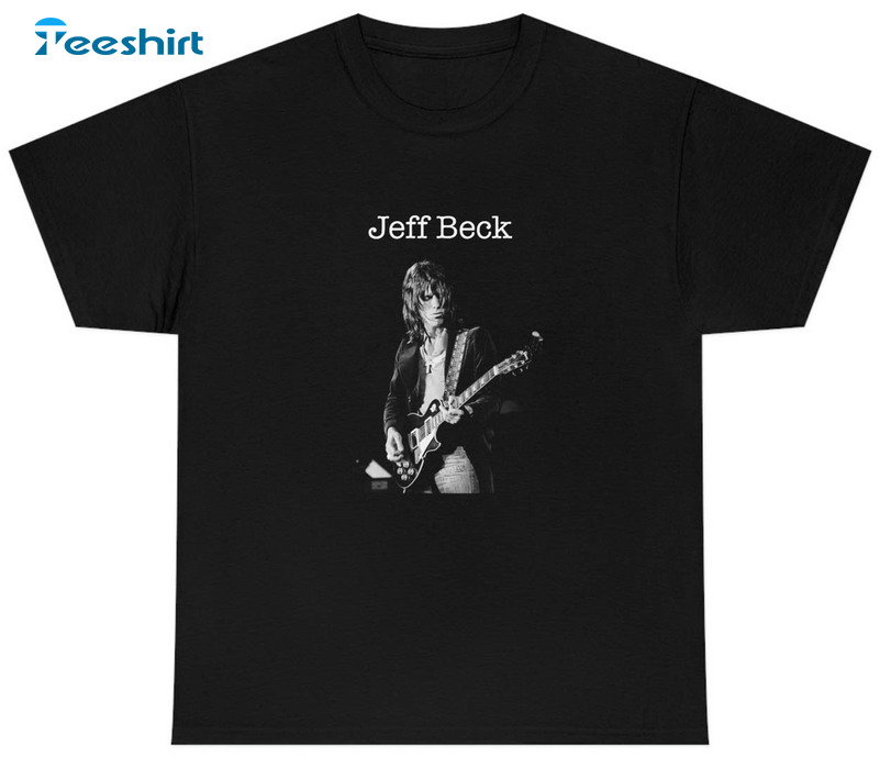 Rip Jeff Beck Shirt, Vintage Short Sleeve Unisex T-shirt