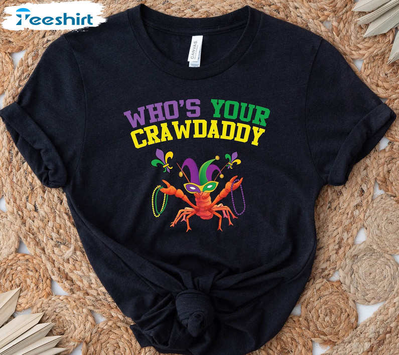 LittleGrands Nola Shirt - Crawfish, Mardi Gras & New Orleans Saints Shirt