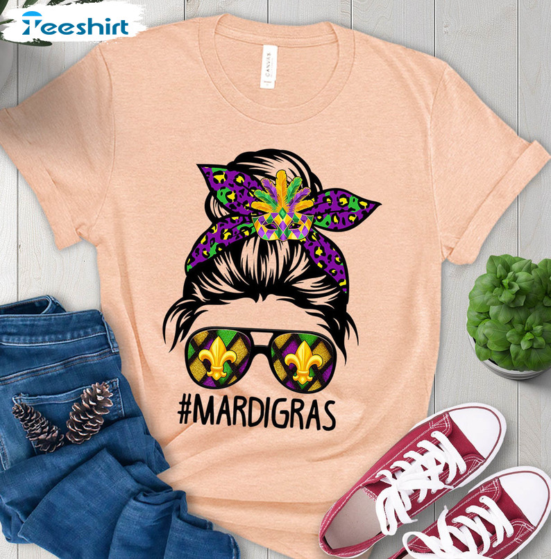 Louisiana Mardi Gras Shirt, Funny Mardi Gras Carnival Sweatshirt Long Sleeve