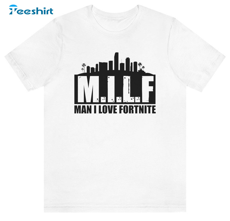 Milf Man I Love Felines Trendy Shirt, Afterfivejewelry Unisex Hoodie Long Sleeve