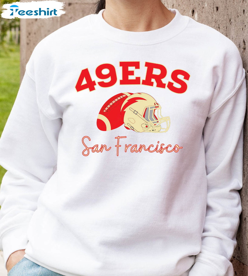 Vintage Style San Francisco Football Sweatshirt, 49ers Shirt - Bring Your  Ideas, Thoughts And Imaginations Into Reality Today