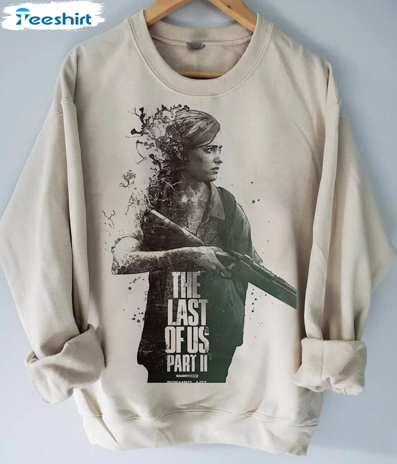 The Last Of Us Shirt, Vintage Video Games Tee Tops Unisex Hoodie