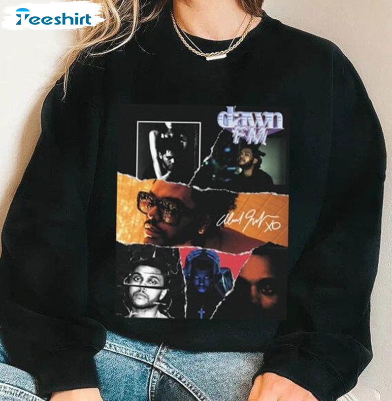 The Weeknd After Hours Til Dawn Tour Sweatshirt Retro Fm Long