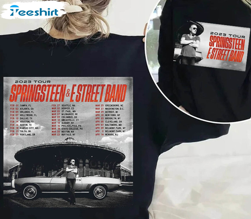 Bruce Springsteen And E Street Band First 2023 Tour Sweatshirt, Unisex Hoodie