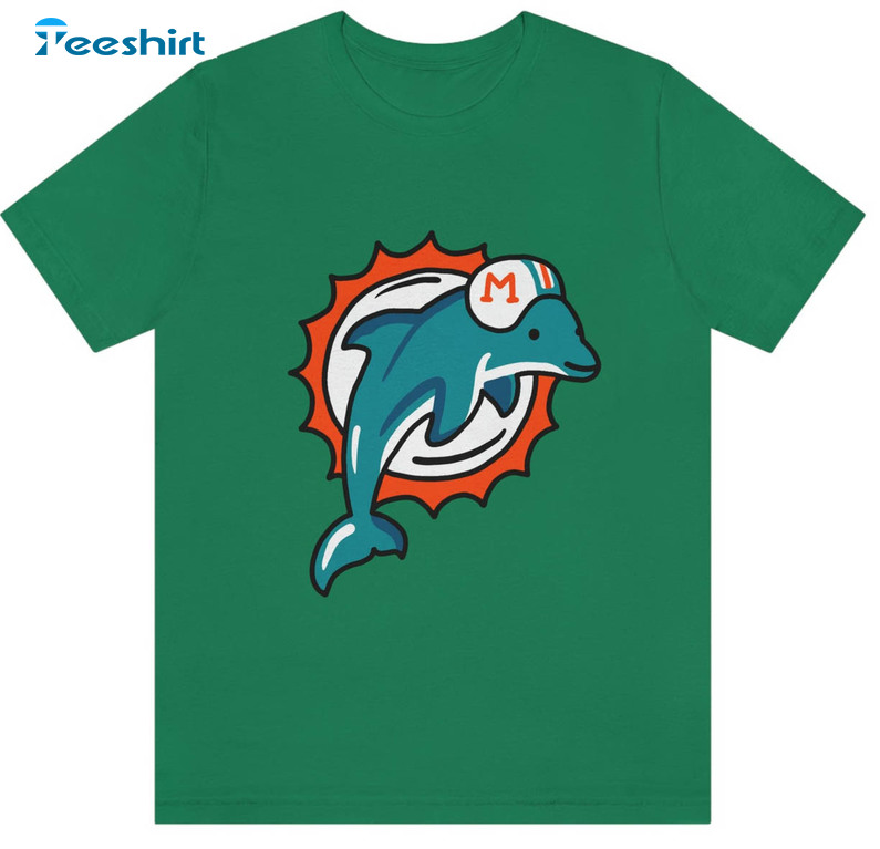 Miami Dolphins Cute Shirt, Trending Unisex Hoodie Crewneck