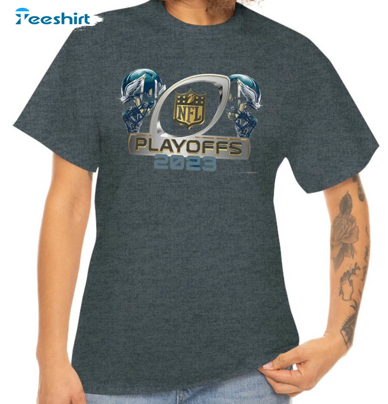 Philadelphia Eagles Playoff 2023 Shirt, Trending Unisex T-shirt Long Sleeve