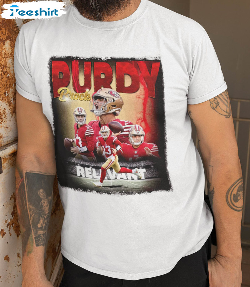 Brock Purdy Retro Brock Purdy Essential T-Shirt | Redbubble