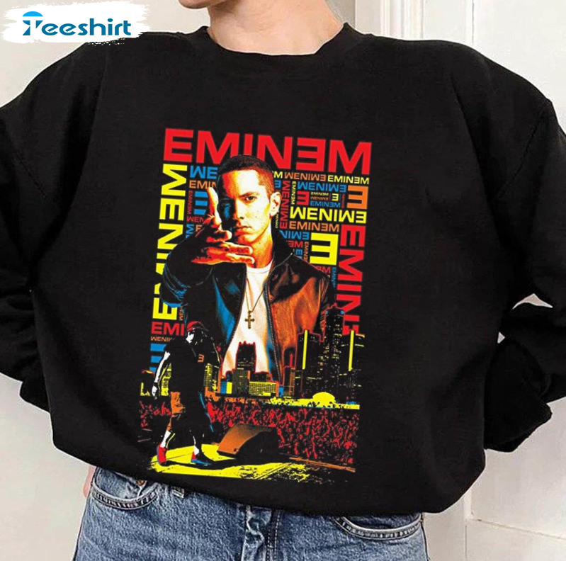 Eminem Anger Management Tour Shirt, Vintage Short Sleeve Tee Tops