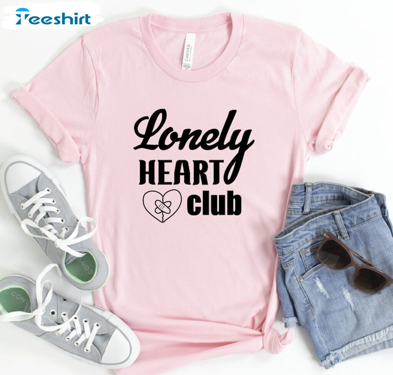 Lonely Hearts Club Vintage Shirt, Valentine Day Unisex T-shirt Unisex Hoodie