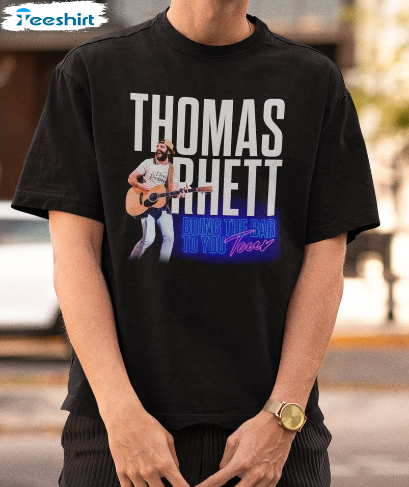 Thomas Rhett Essential Shirt, Vintage Long Sleeve Unisex T-shirt