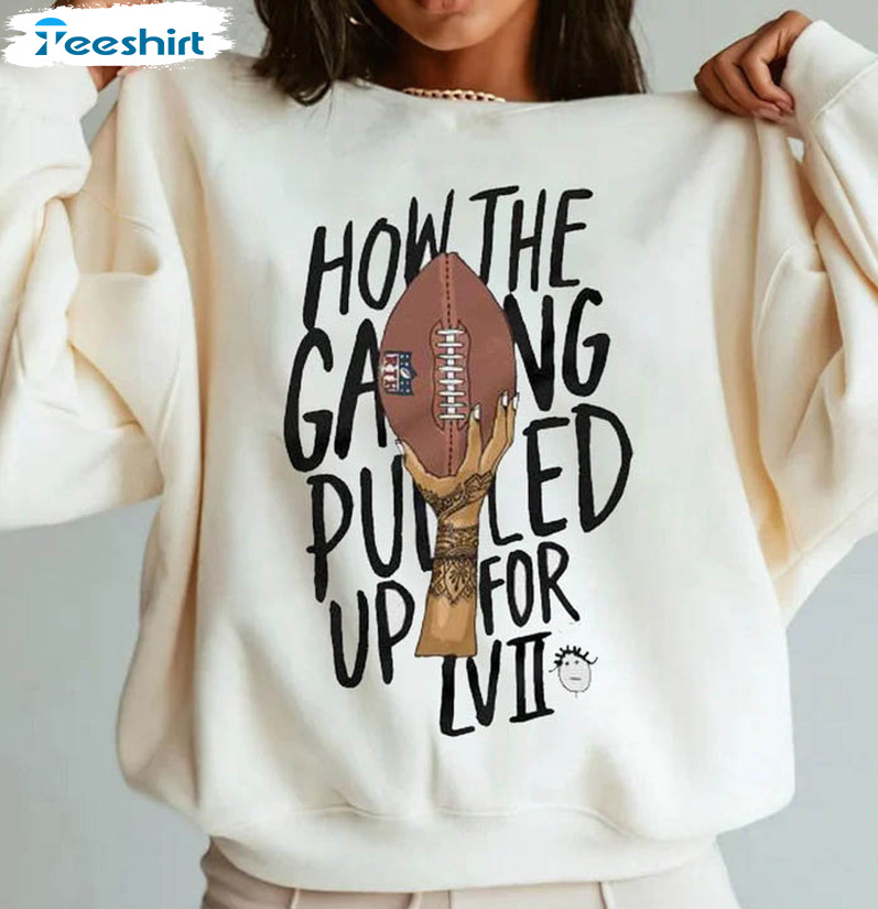 2023 Rihanna Super Bowl Halftime Shirt, Trending Unisex T-shirt Short Sleeve