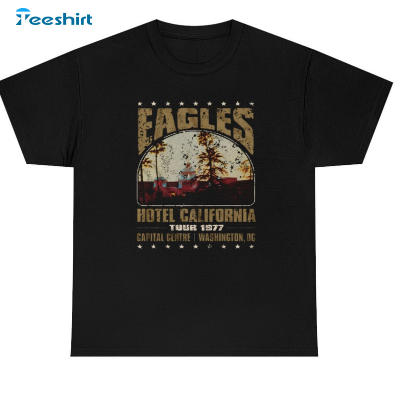 Rock and Roll Shirt – Eagles Hotel California Vintage T Shirt