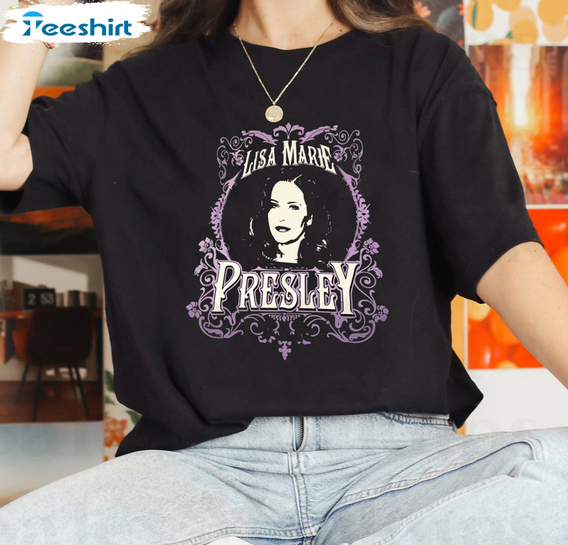 Lisa Marie Presley Shirt, Treding Marie Presley Rip Long Sleeve Unisex T-shirt