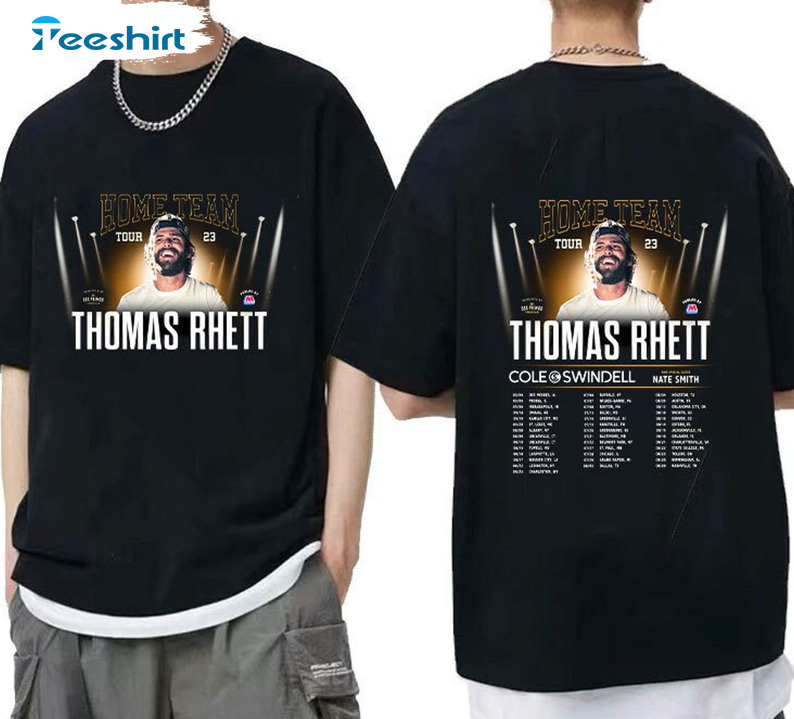 Thomas Rhett Tour 2023 Shirt, Country Singer Unisex T-shirt Short Sleeve
