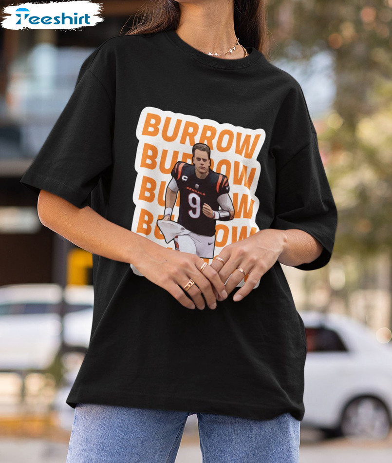 Cincinnati Bengals Football Shirt, Joe Burrow Sundey Funday Long