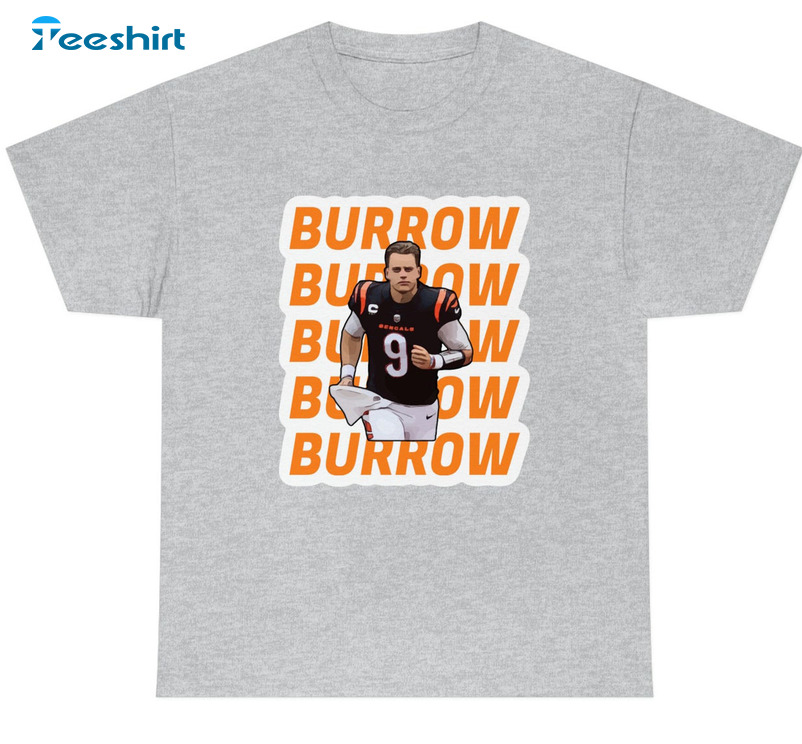 Cincinnati Bengals Football Shirt, Joe Burrow Sundey Funday Long