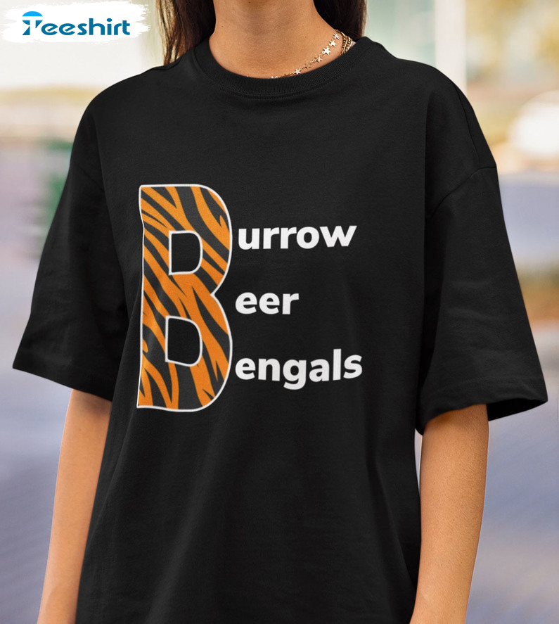 Cincinnati Bengals Trending Shirt, Joe Burrow Short Sleeve Long Sleeve