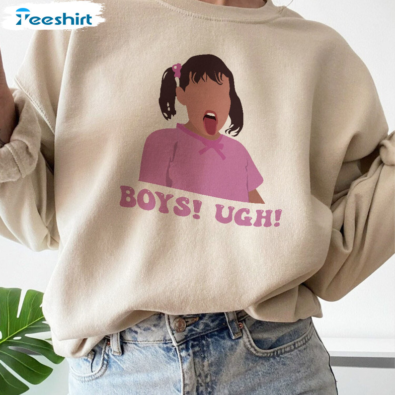 Boys Ugh Girls Ugh Retro Shirt, Cute Valentines Unisex Hoodie Short Sleeve