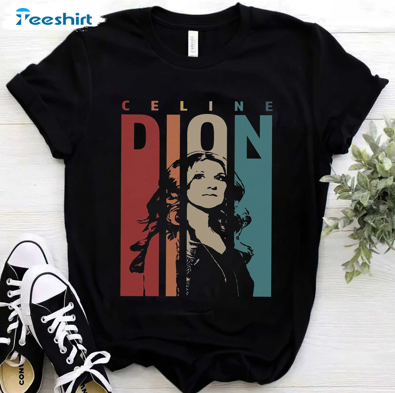 Retro Celine Dion Shirt, Vintage Long Sleeve Unisex T-shirt