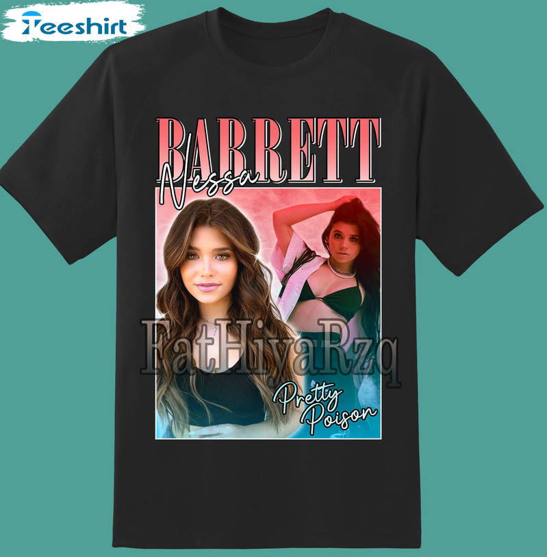 Nessa Barrett Trendy Shirt, Young Forever Short Sleeve Unisex T-shirt