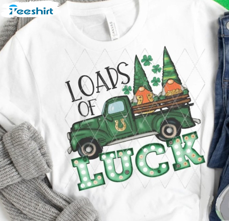 Oads Of Luck St Patrick's Day Shirt, Trending Unisex Hoodie Crewneck