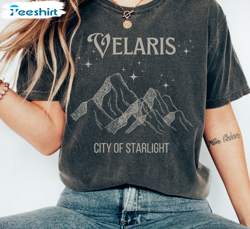 City Of Starlight Acotar Shirt, Night Court Acotar Unisex T-shirt Crewneck