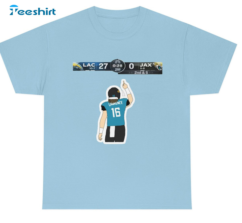 Trevor Lawrence Trendy Shirt, Jacksonville Jaguars Nfl Playoffs Comeback Short Sleeve