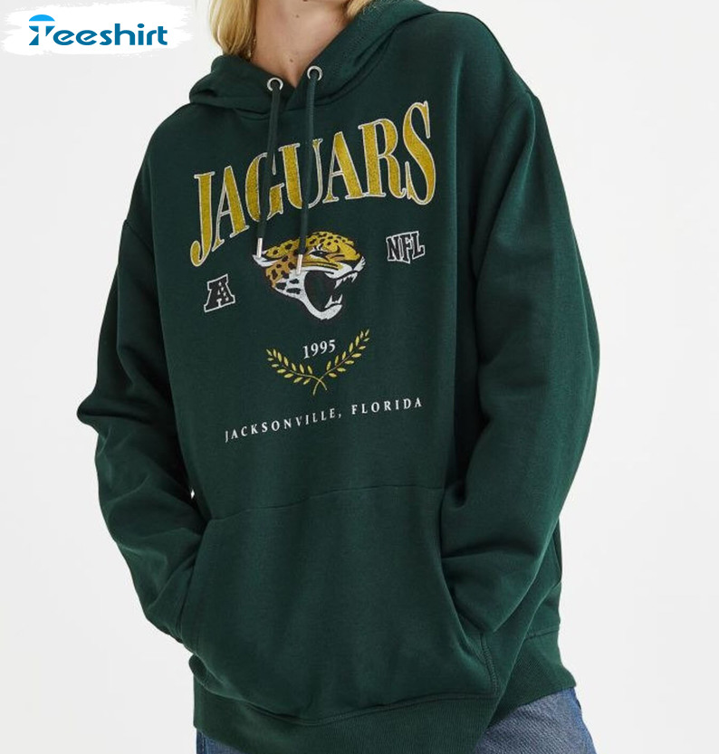 Jacksonville Jaguars Vintage 90s T-Shirt Funny Black Vintage Gift Men Women  Tee