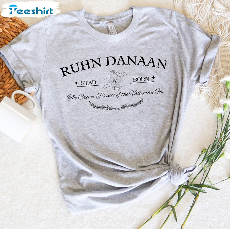 Ruhn Danaan Crown Prince Of The Vabaran Fae Shirt, Crescent City Unisex Hoodie Long Sleeve