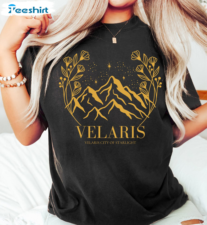 The Night Court Velaris Shirt, Trending A Court Of Thorns And Roses Unisex T-shirt Hoodie