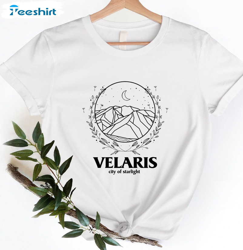 Velaris City Of Starlight Shirt, Trending Acotar Long Sleeve Short Sleeve