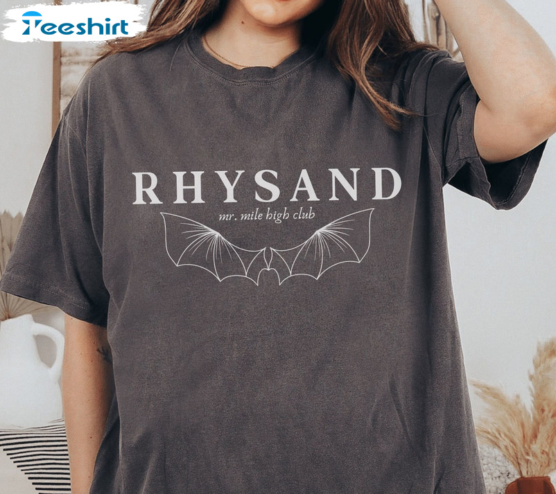 Rhysand Acotar Shirt, Velaris High Lord Azriel Shadowsinger Rhysand Short Sleeve Hoodie