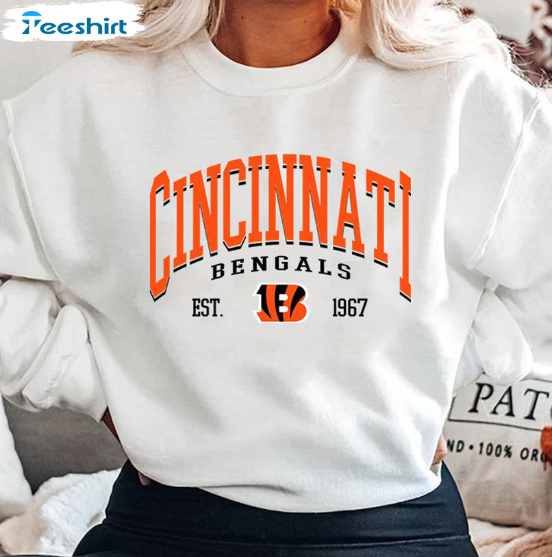 Cincinnati Bengals EST 1967 Trendy Shirt, Vintage Football Unisex