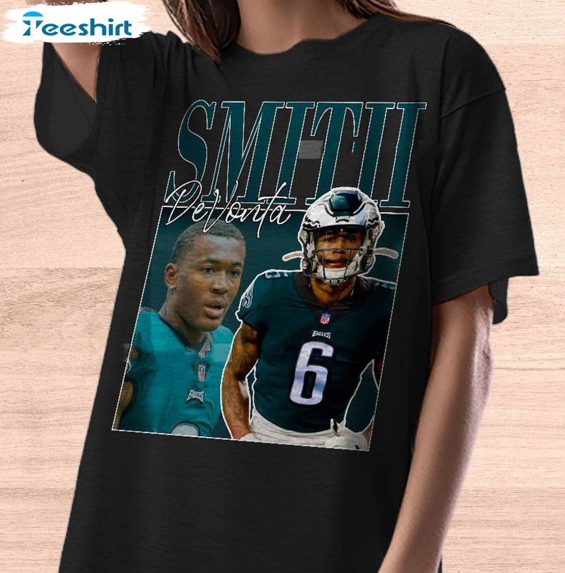 Limited Devonta Smith Vintage Shirt, Wide Reveiver Sweater Unisex Hoodie