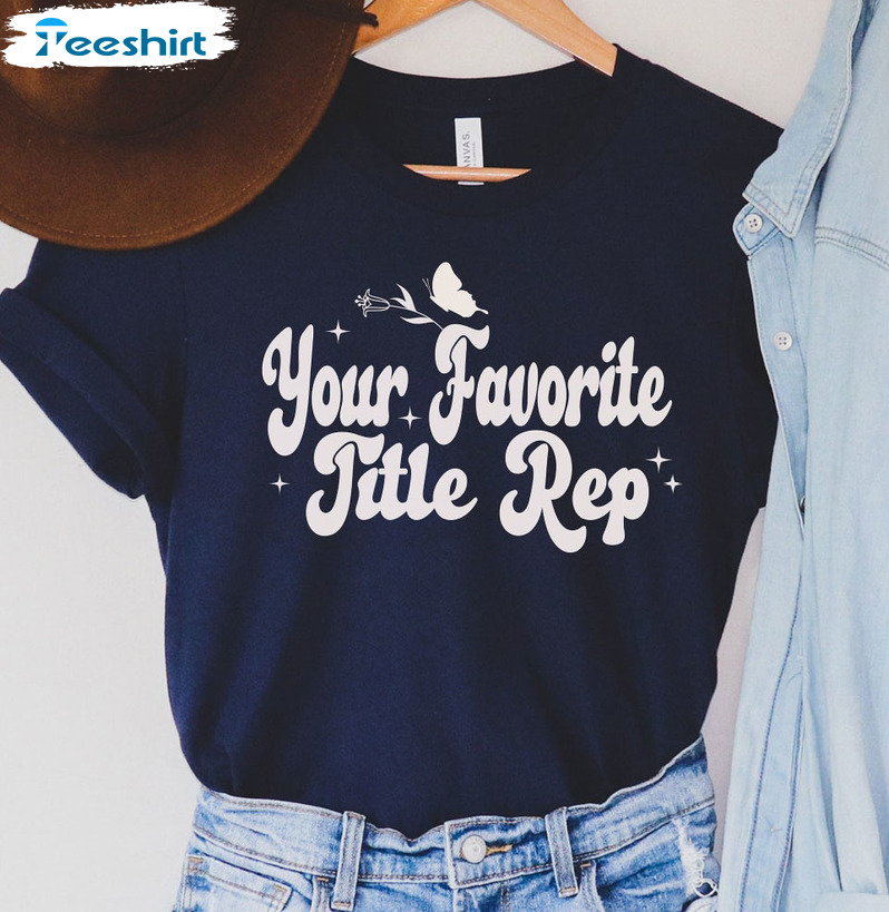 Your Favorite Title Rep Shirt , Title Examiner Crewneck Short Sleeve