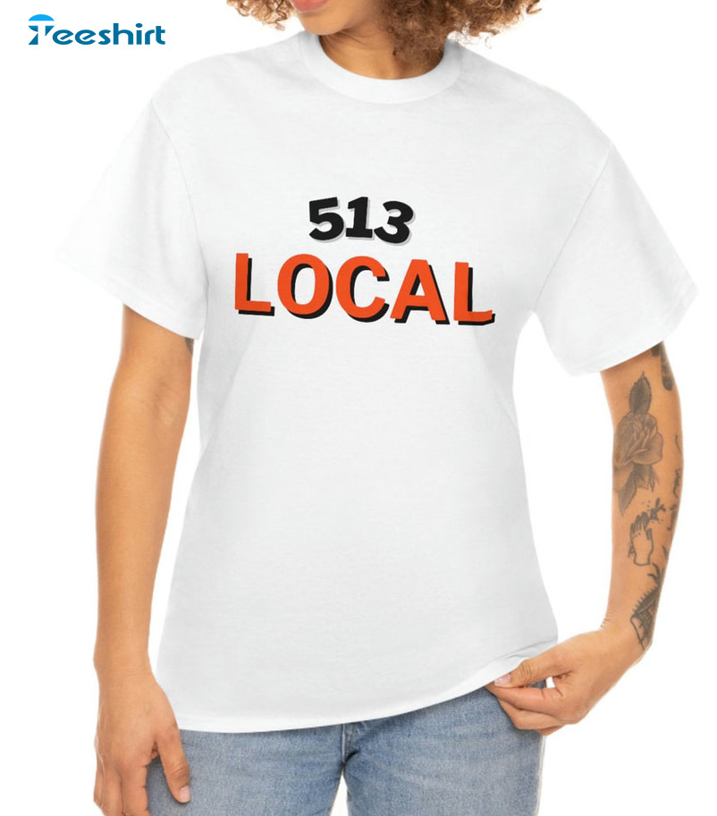 LIVELOCAL 513 Local Cincinnati Bengals Hoodie