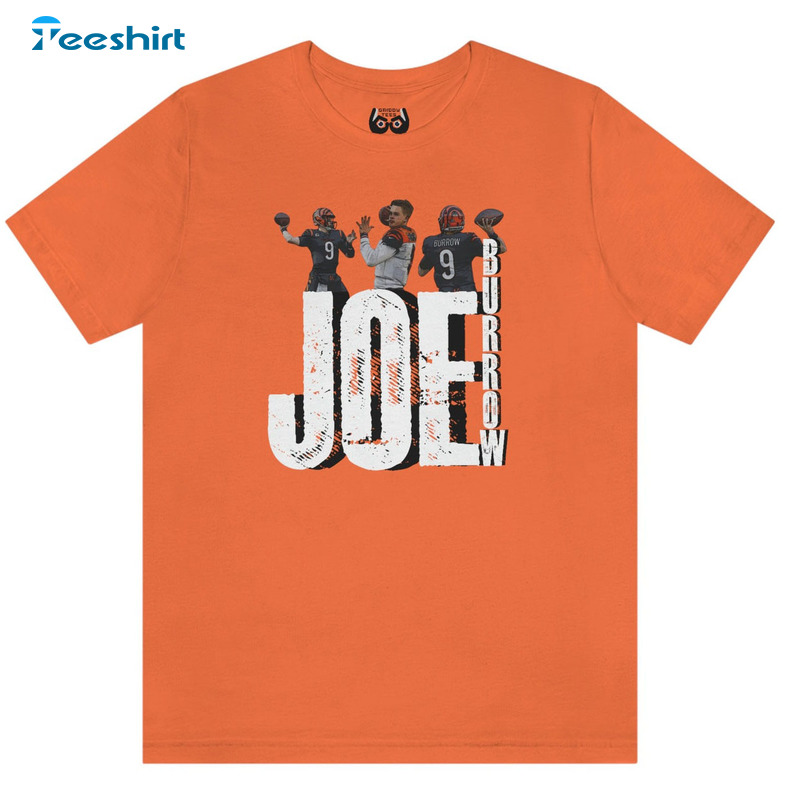 Joe Burrow Bengals Shirt, Trending Cincinnati Bengals Long Sleeve Hoodie