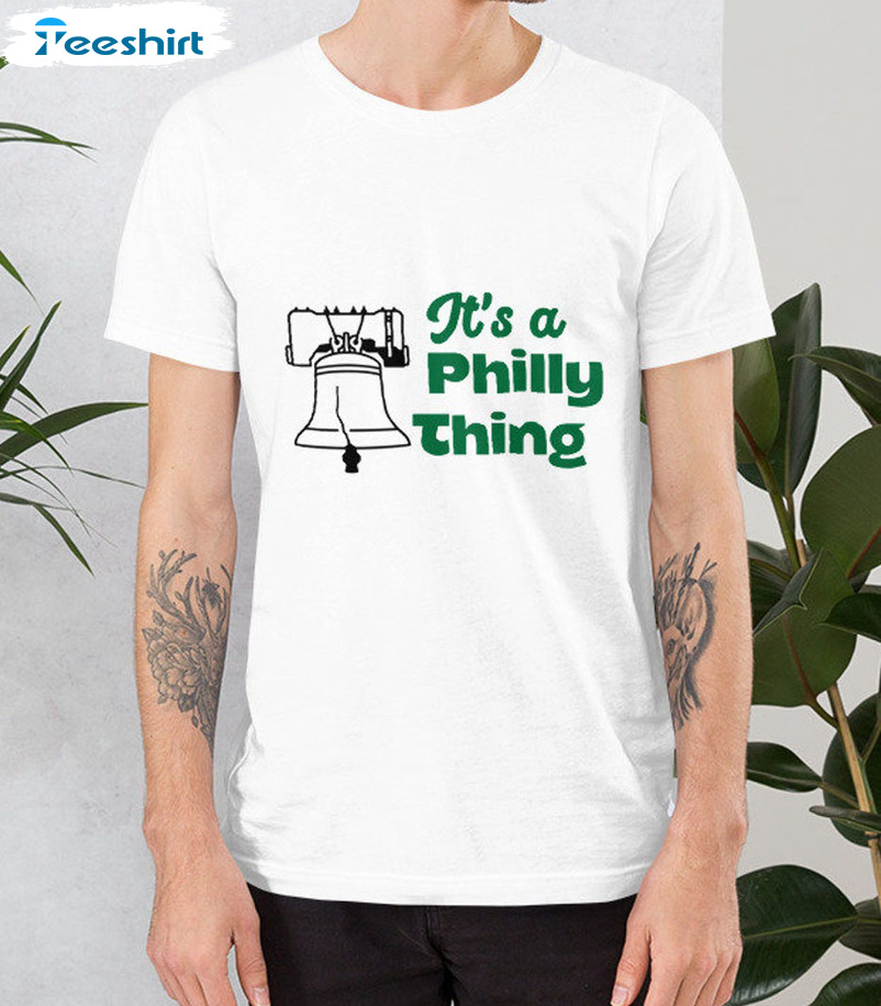 It's A Philly Thing Shirt, Liberty Football Long Sleeve Crewneck