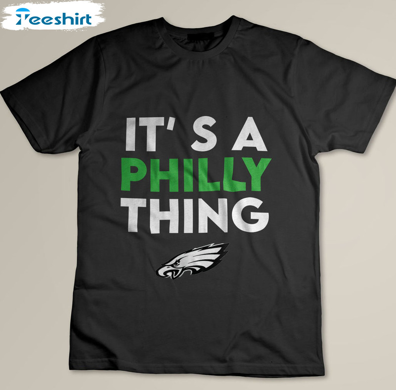 It's A Philly Thing Shirt, Vintage Football Tee Tops Unisex Hoodie