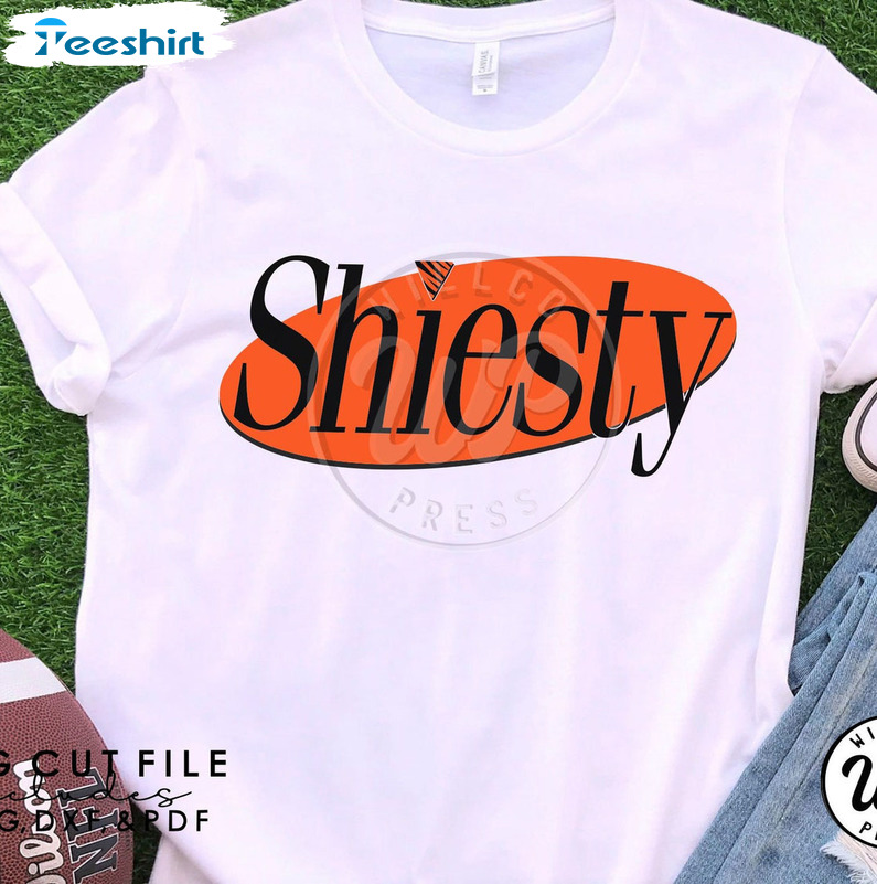 Shiesty Cincinnati Football Trending Tee Tops , Long Sleeve