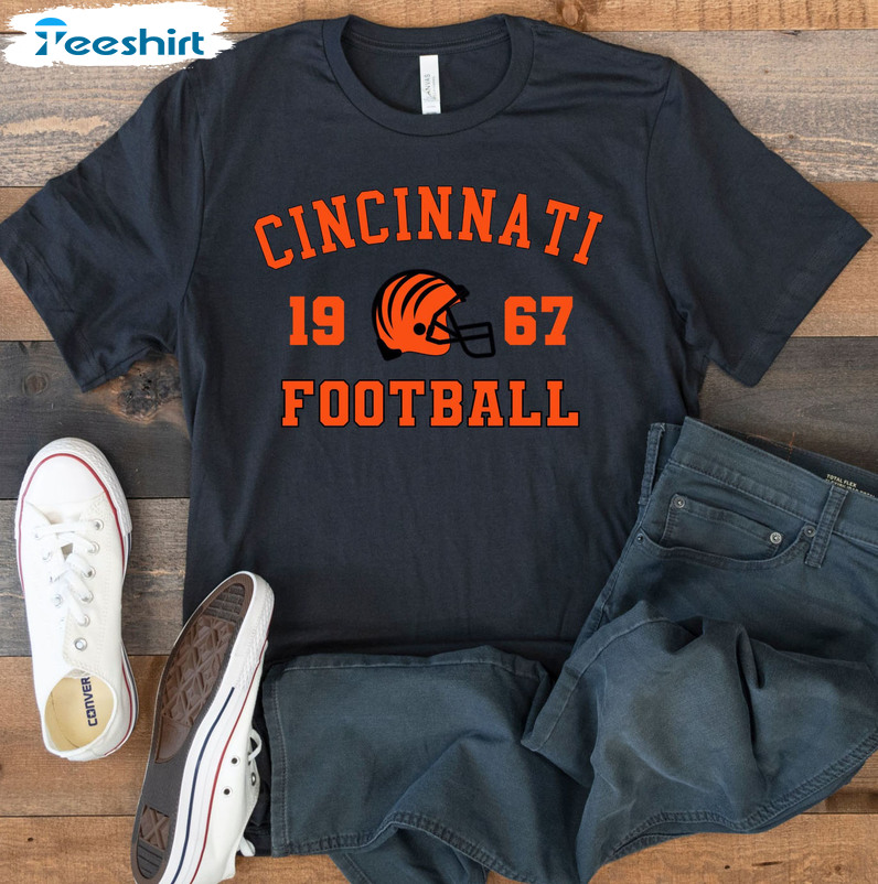 Cincinnati Bengals Sweatshirt Vintage Bengals 1967 Football Gift