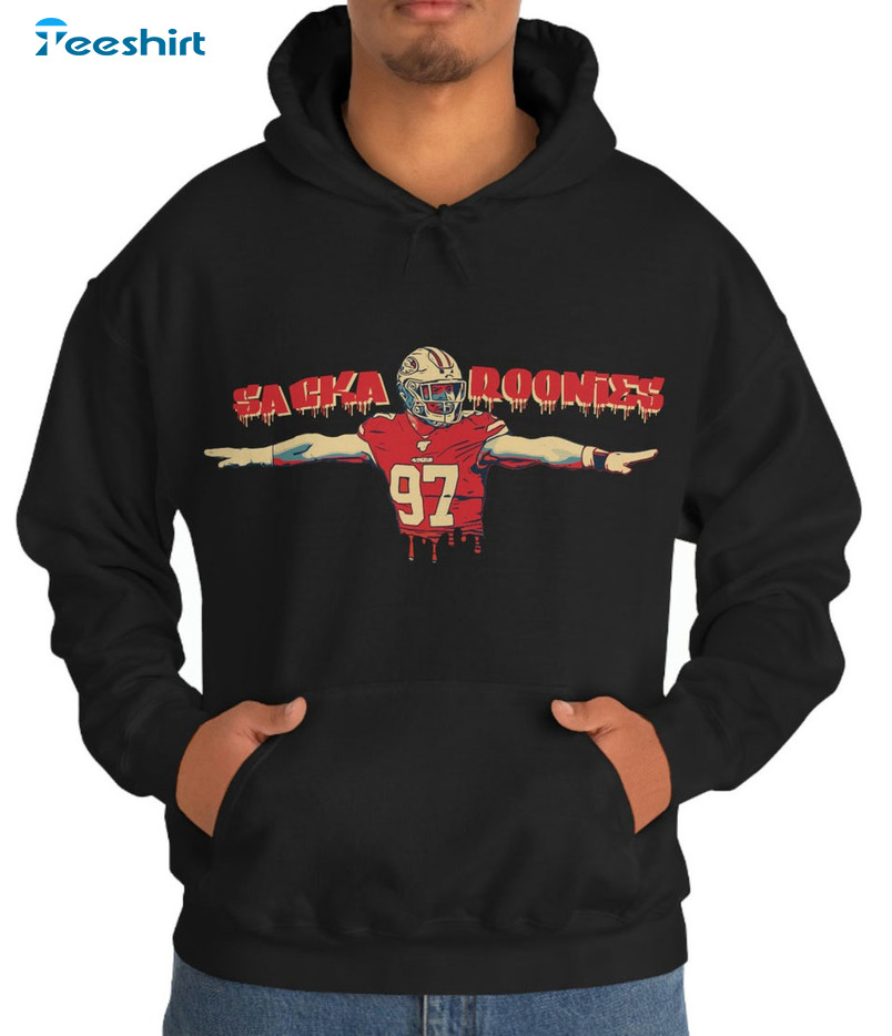 Nick Bosa Sackaroonies 49ers Shirt, Trending Long Sleeve Tee Tops