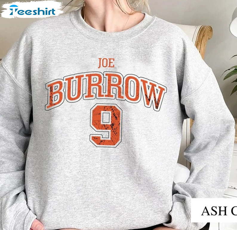 Joe Burrow 9 Shirt, Joe Shiesty Trending Unisex Hoodie Long Sleeve